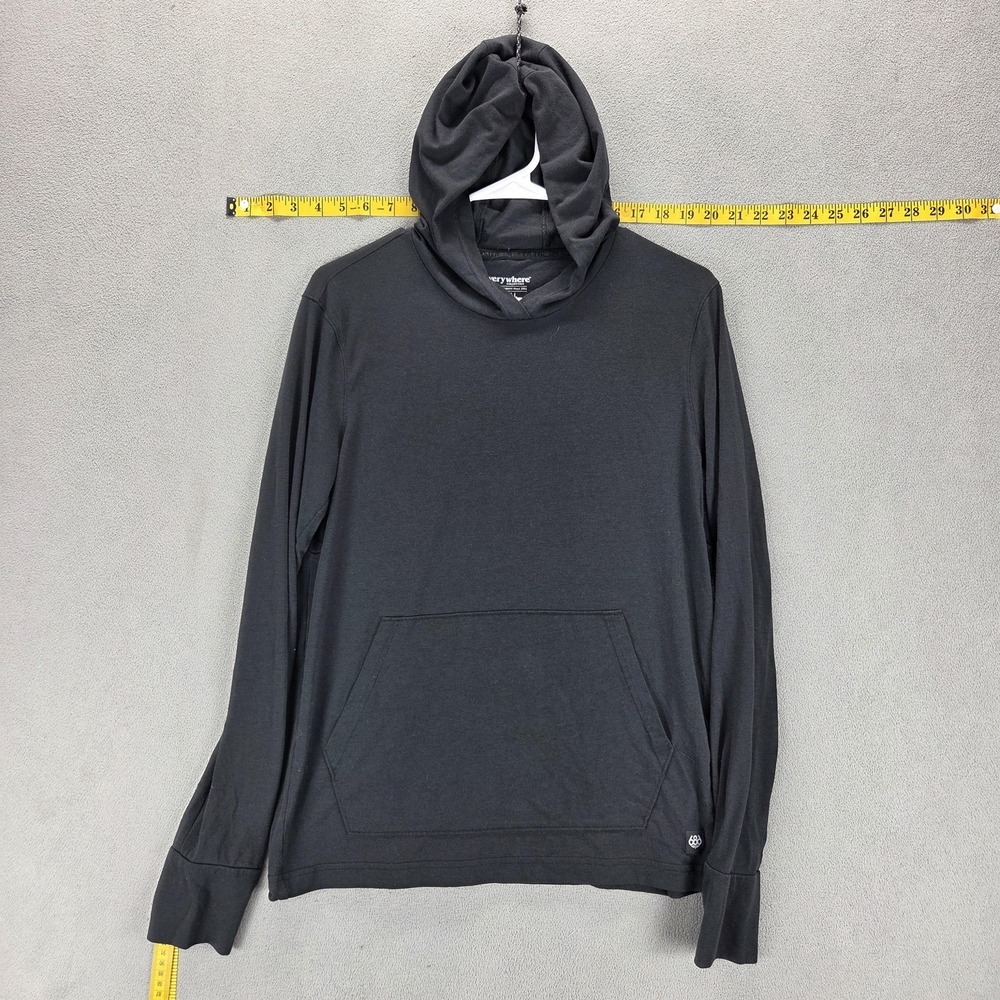 686 Hoodie Mens Small Gray Everywhere Collection Lightweight Pullover Kangaroo
